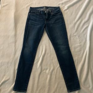7 for all man kind skinny jeans for sale.